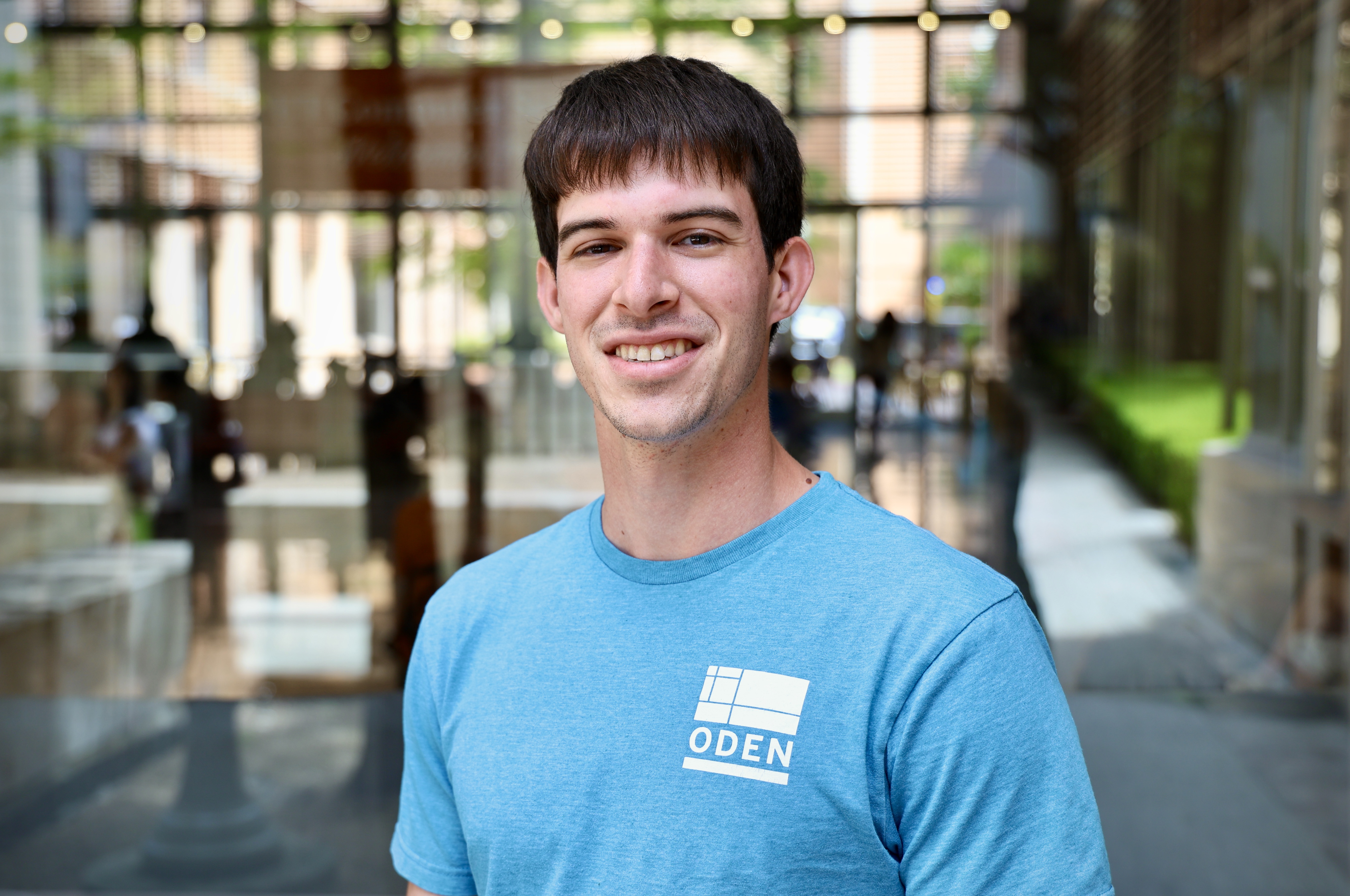 Benjamin Thomas, graduate student in the Computational Medicine Portfolio Program at the Oden Institute.