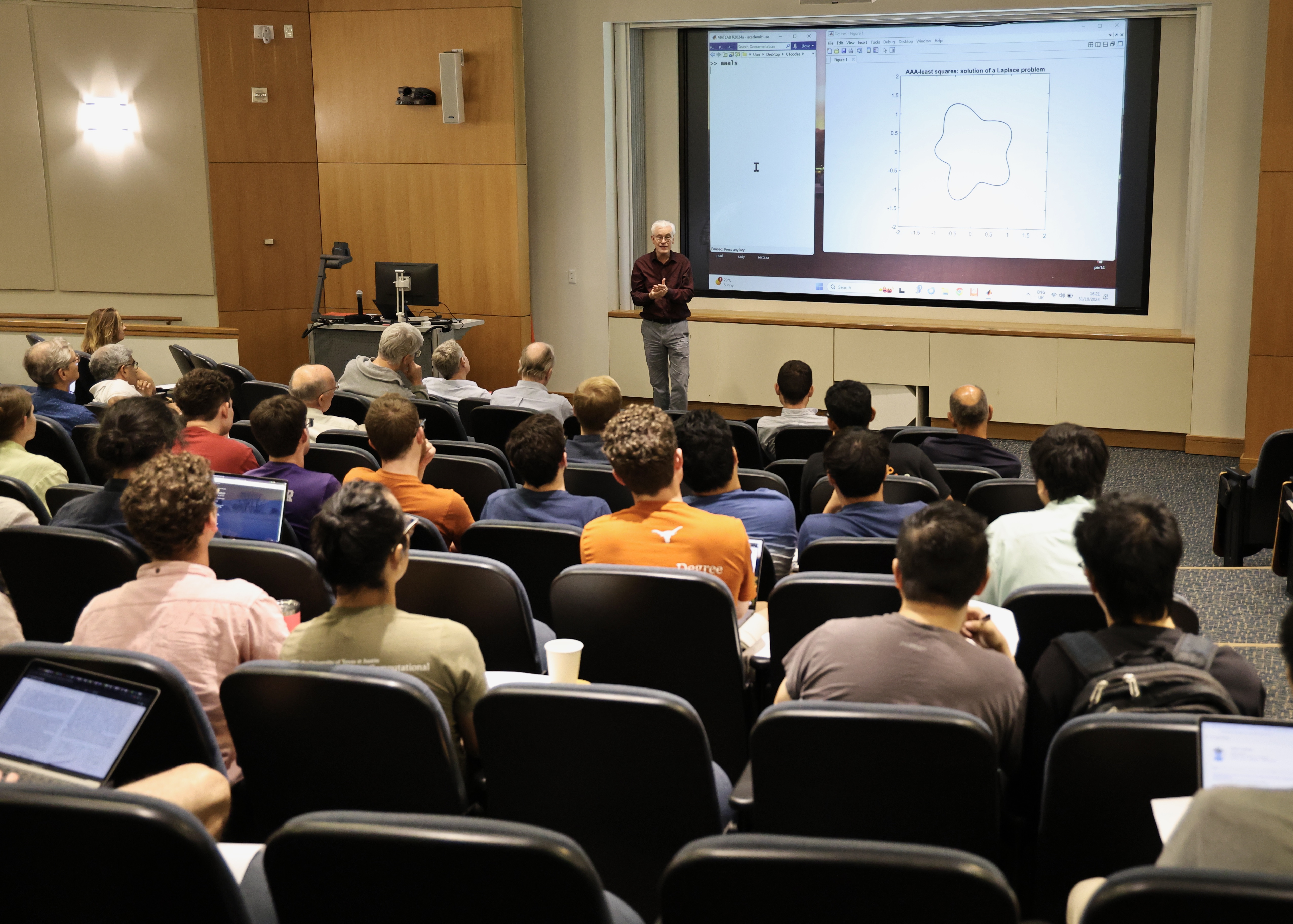 Revolutionizing Rational Approximation: Nick Trefethen Presents Distinguished Lecture