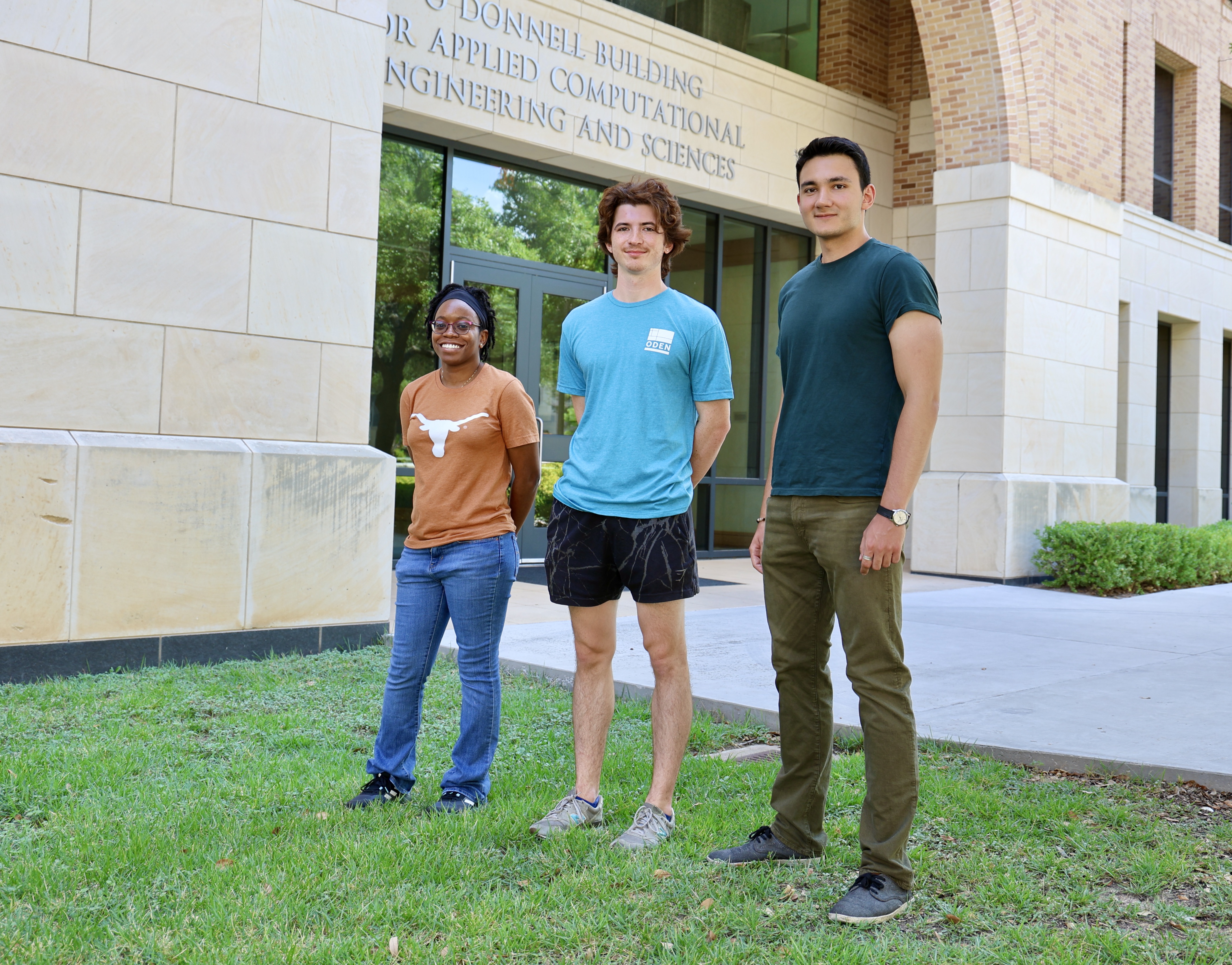 Eboni Williams, Kenneth Meyer, and Bugra Yalcin (not pictured: Kenton Wu). Credit: Joanne Foote