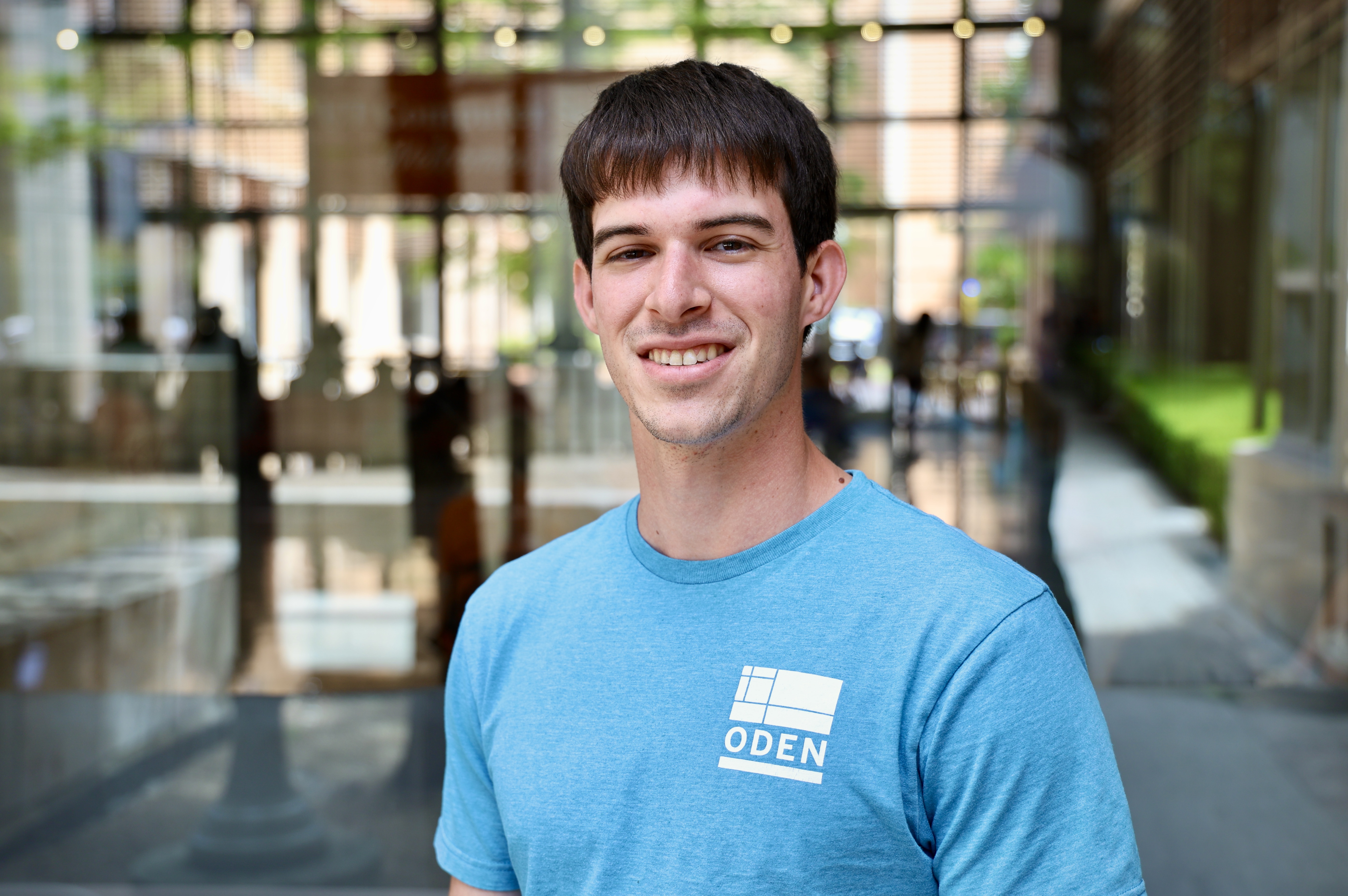 Benjamin Thomas, graduate student in the Computational Medicine Portfolio Program at the Oden Institute.