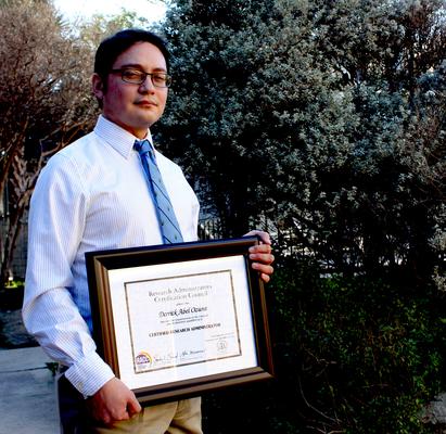 Derrick Ozuna is CRA certified