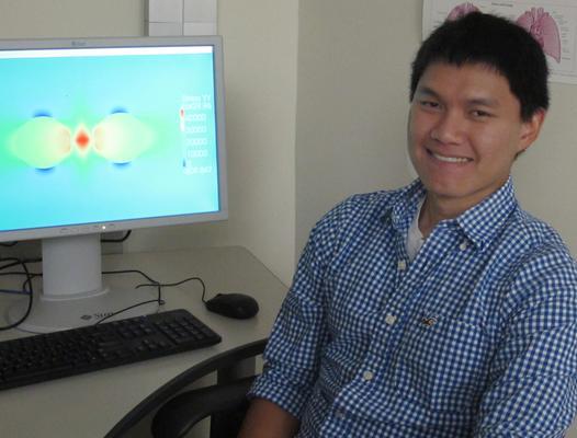 Newest Graham Carey Scholar, Maytee Chantharayukhonthorn, Changes Career Projectory from Aerospace to Biochemistry in Hughes' lab