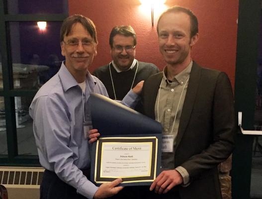 CSEM's Johann Rudi Receives Best Student Paper