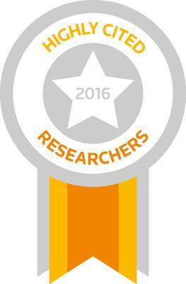 Hughes and eight of his former graduate students named Highly Cited Researchers 2016