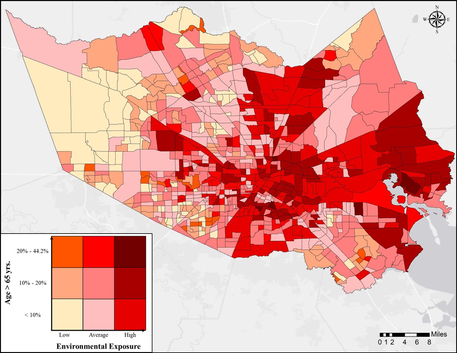 Researchers Map Houston Areas Most Vulnerable to COVID-19 